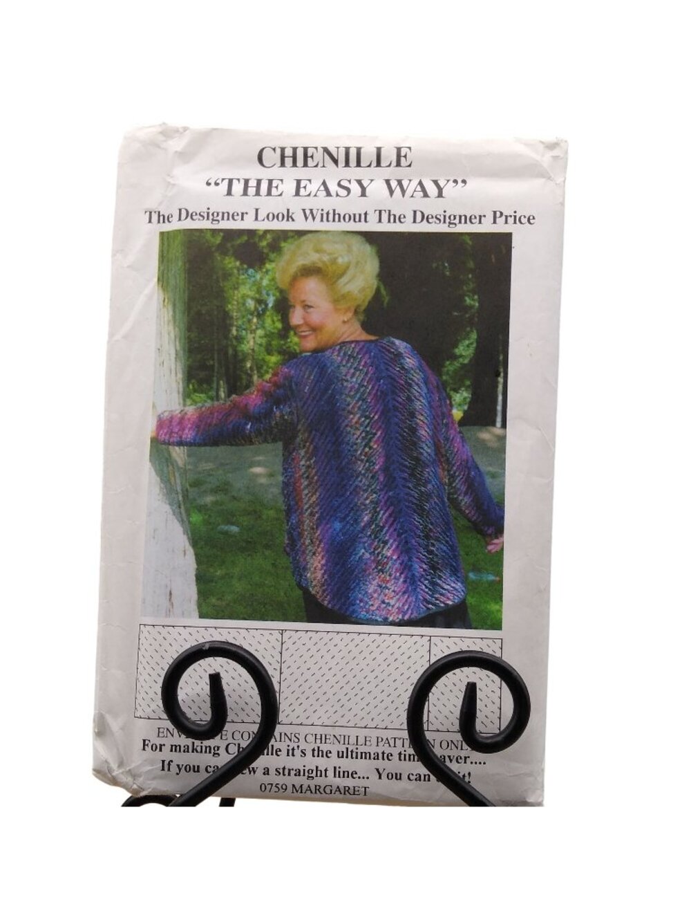 UNCUT Vintage Sewing PATTERN Chenille the Easy Way 0759 Margaret, CASU Design